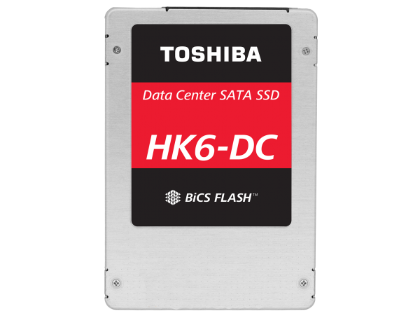 SSD Toshiba HK6-DC 960GB  SATA 6Gb/s BiCS3 TLC  2.5"  7.0mm  <1DWPD (KHK6XLSE960G)